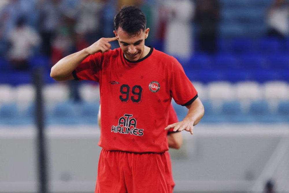 آتشبازی تراکتور در دوحه/ عکسهای تماشایی از شادی گلزنان تراکتور - اخبار تراکتور سازی تبریز آتشبازی تراکتور در دوحه/ عکسهای تماشایی از شادی گلزنان تراکتور