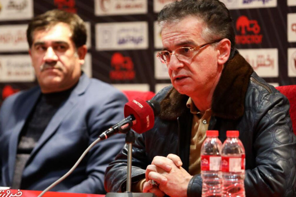 سکوت زنوزی تند و جنجالی شکست! - اخبار تراکتور سازی تبریز سکوت زنوزی تند و جنجالی شکست!