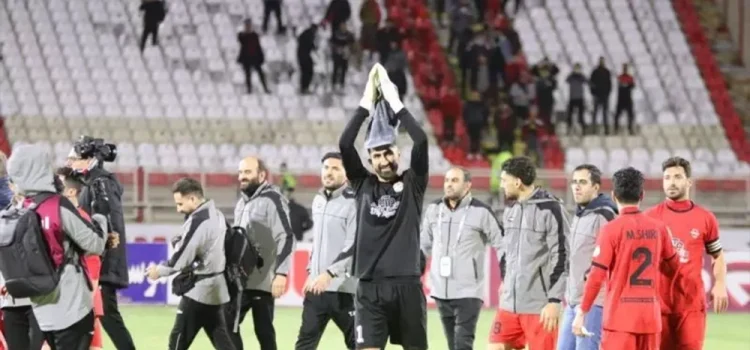 تشویق معروف تراکتوری‌ها با رهبری بیرانوند؛ خبری از هیس نبود!