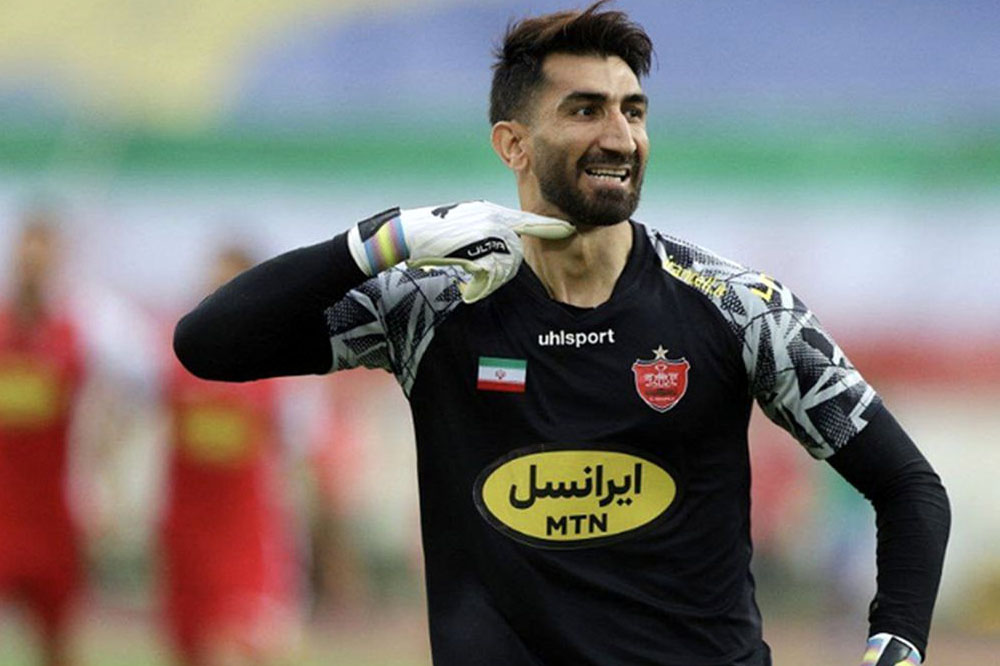 بیرانوند بی‌حاشیه: می‌خندد و کلین‌شیت می‌کند!