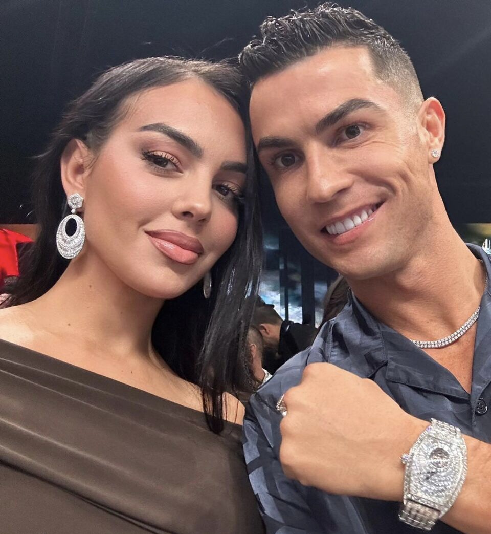 رونالدو و همسرش رونالدو و همسرش