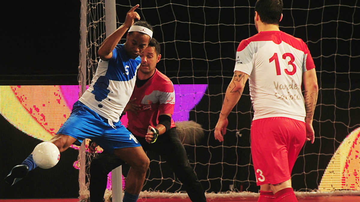 رونالدینیو فوتسال هند رونالدینیو فوتسال هند