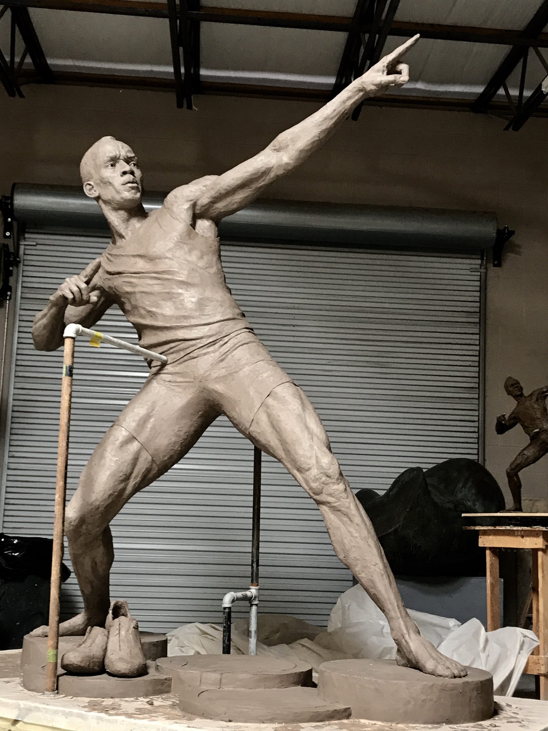 مجسمه یوسین بولت مجسمه یوسین بولت