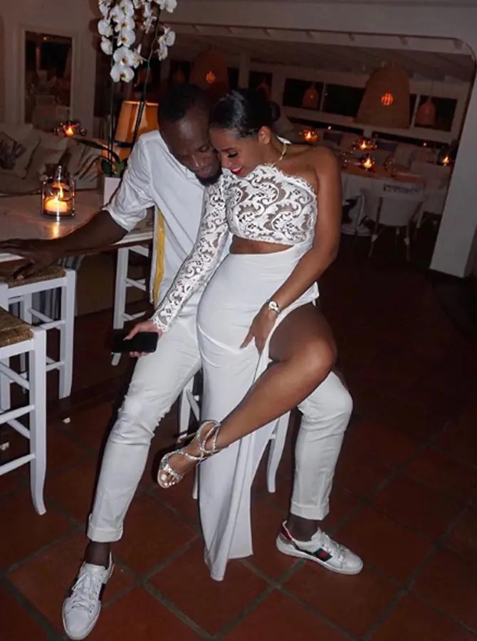 همسر یوسین بولت همسر یوسین بولت