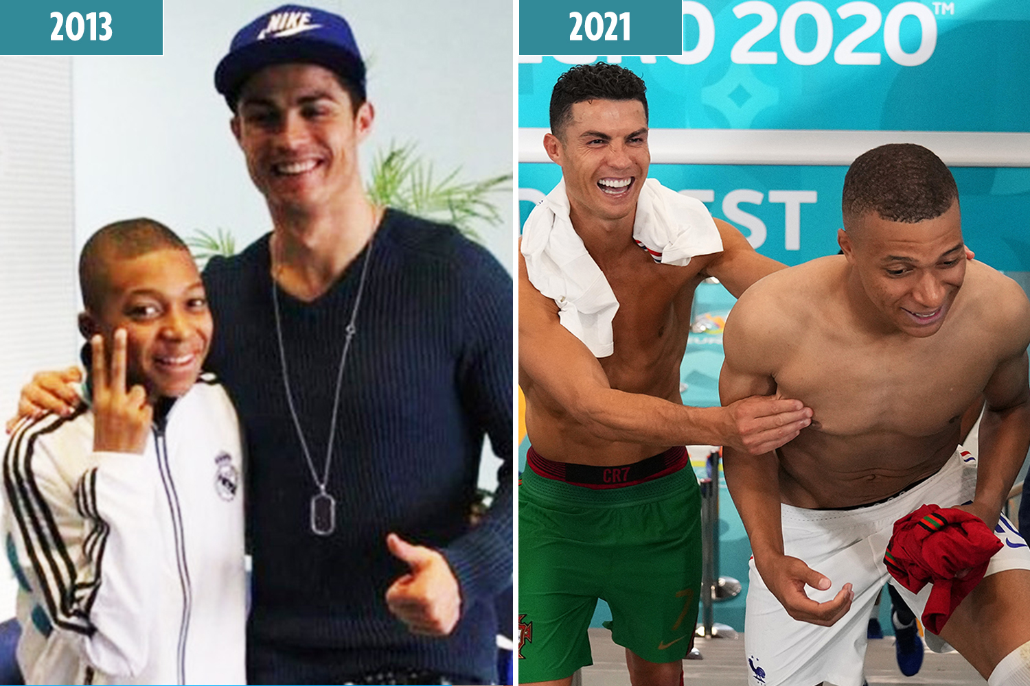  کیلیان امباپه رونالدو 