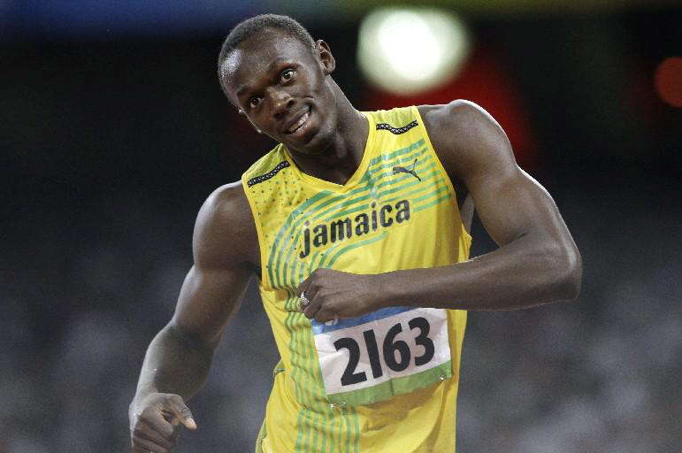 یوسین بولت جایزه آستین سیلی یوسین بولت جایزه آستین سیلی