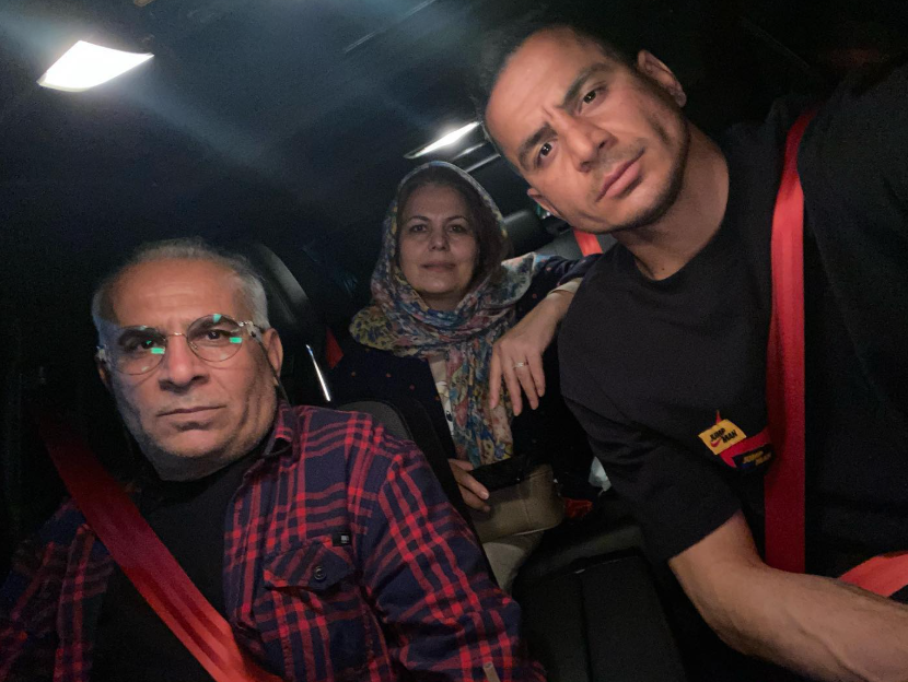 عکس خانوادگی حامد لک