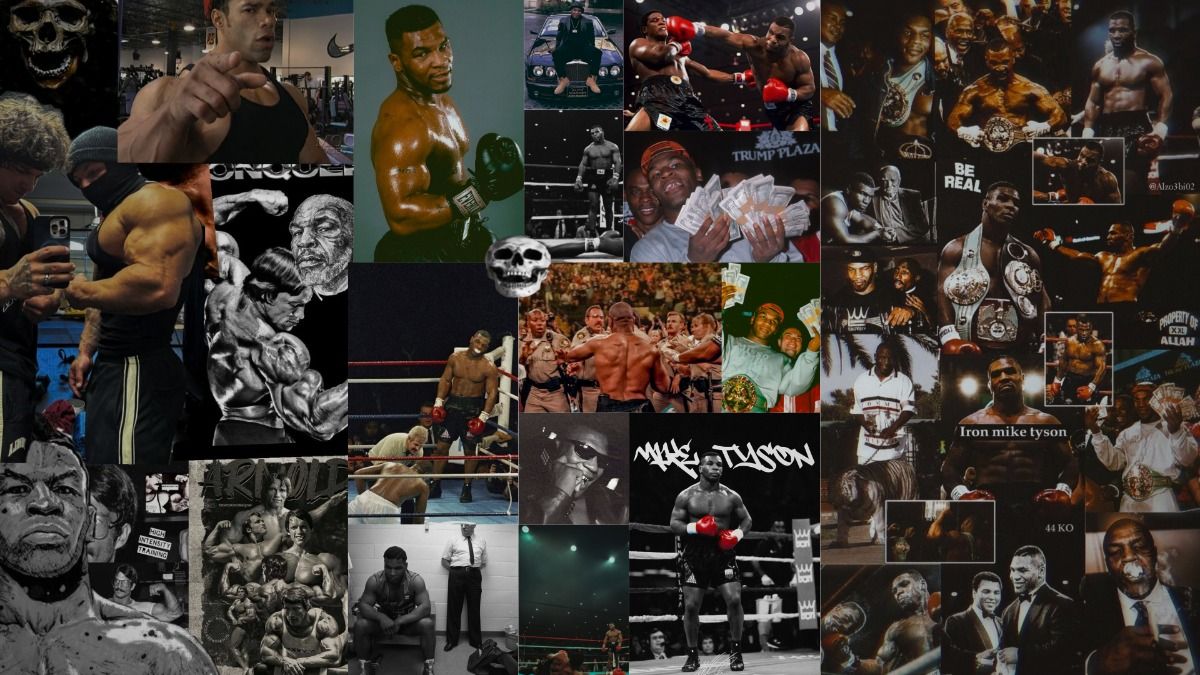 والپیپر mike tyson برای کامپیوتر