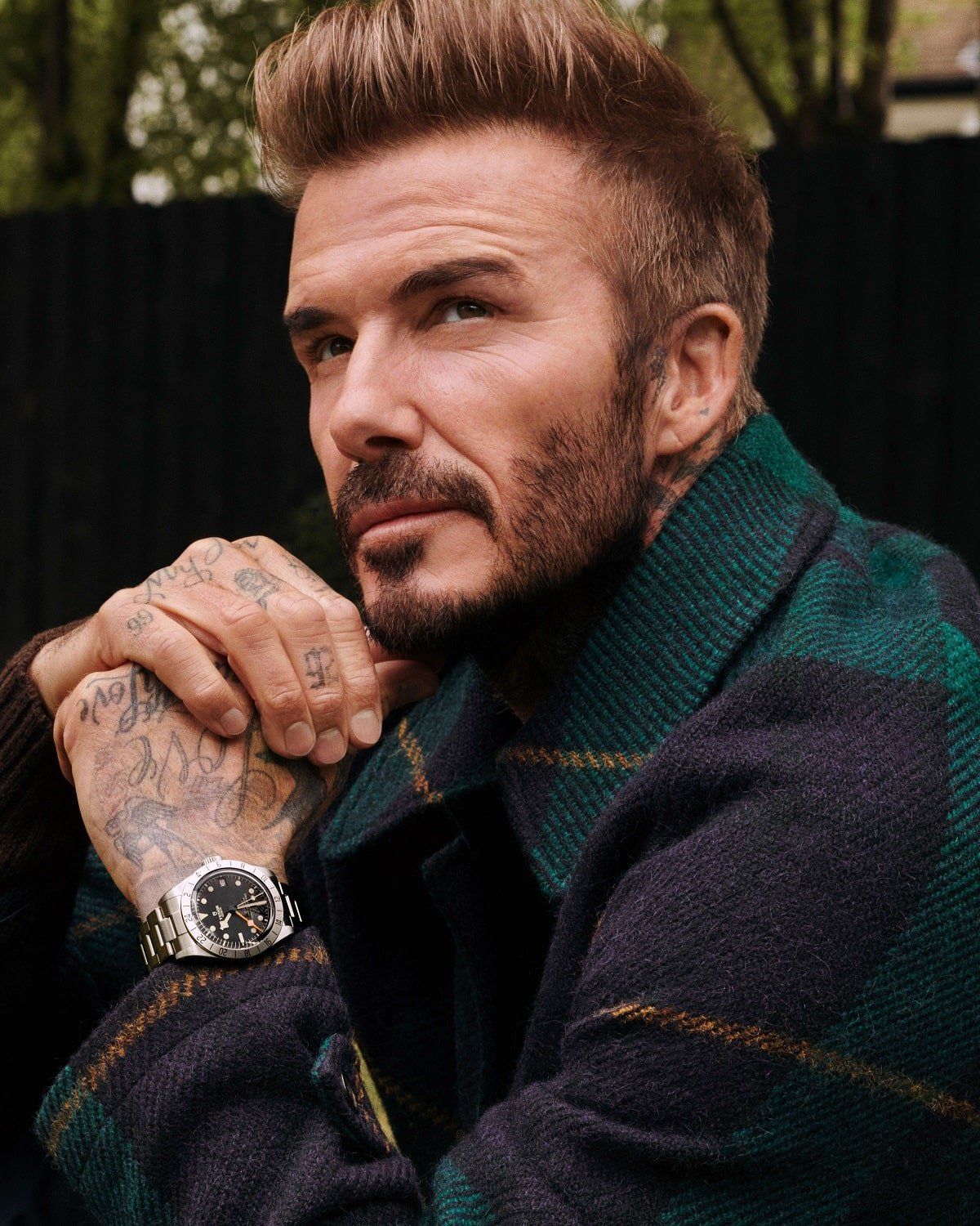 David Beckham بازوبند کاپیتانی