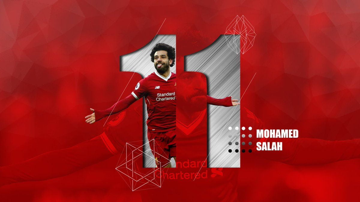 wallpaper 4k Mohamed Salah