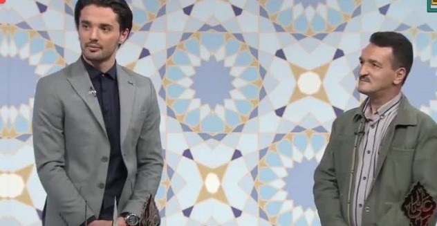 عکس امید نورافکن با پدرش