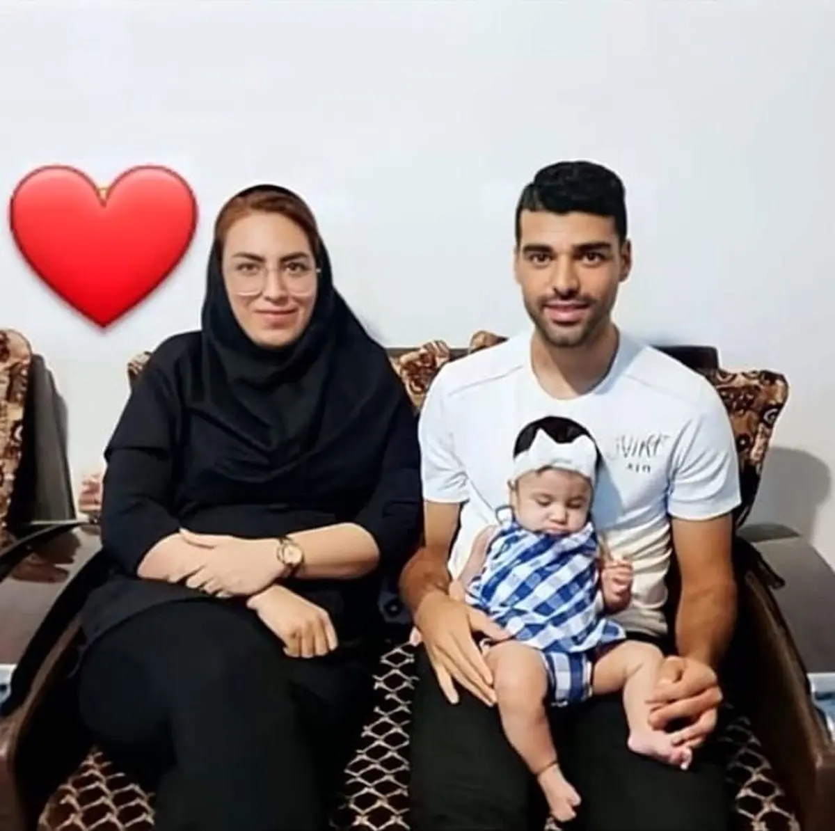 مهدی ترابی و همسرش مهدی ترابی و همسرش