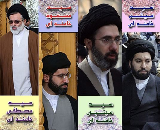 پسران سید علی خامنه ای