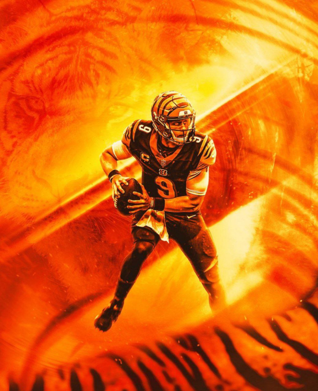 wallpaper for phone Joe Burrow