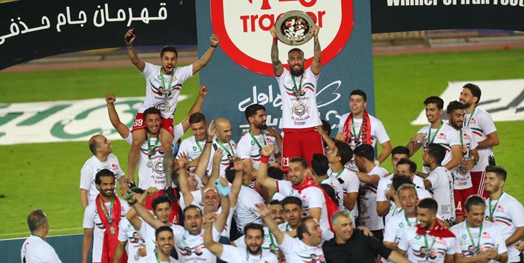 ۲ قهرمانی جام حذفی در کارنامه تراکتور