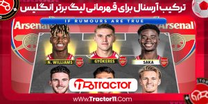 Read more about the article ترکیب آرسنال برای قهرمانی لیگ برتر انگلیس 2025-2026