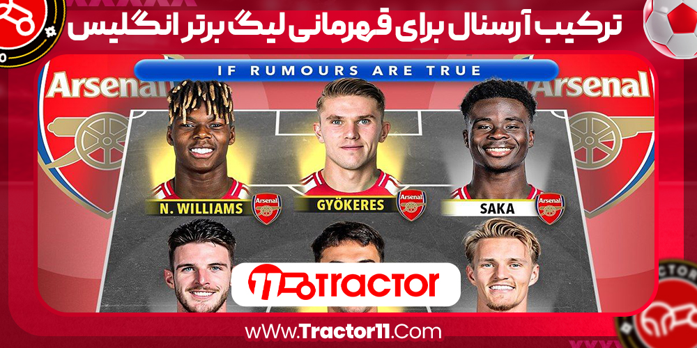 Read more about the article ترکیب آرسنال برای قهرمانی لیگ برتر انگلیس 2025-2026