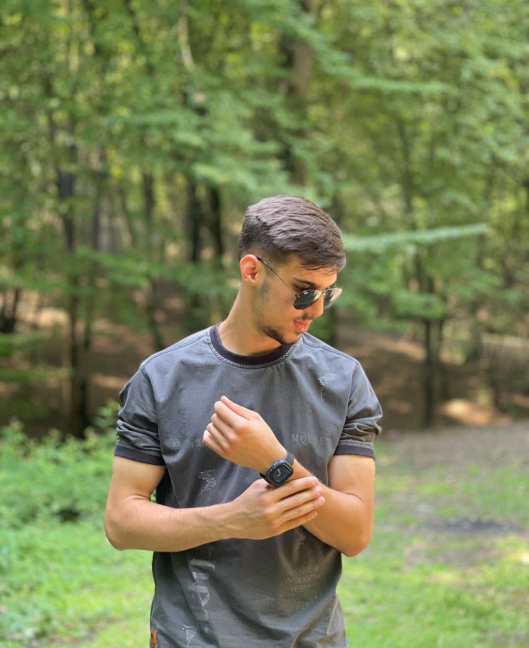 عکس سید متین حسینی والیبال