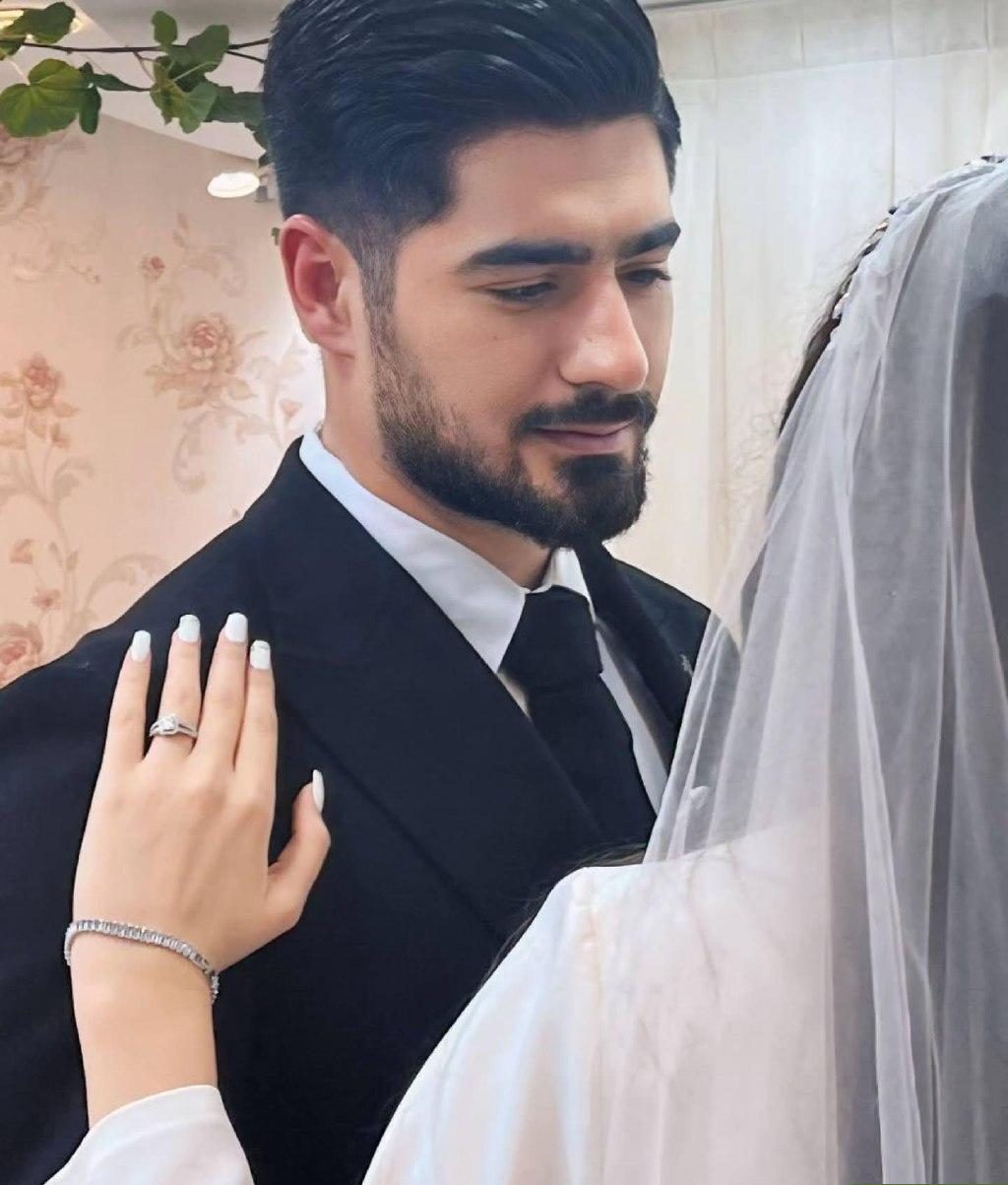 عکس مهران برخورداری و همسرش