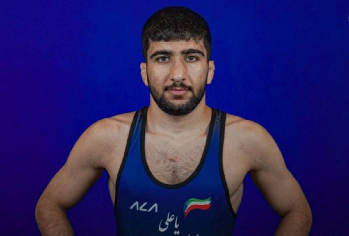 عکس پیام احمدی کشتی گیر