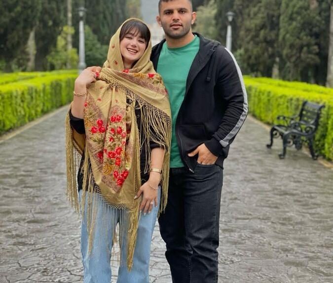 عکس امیرمحمد یزدانی و همسرش