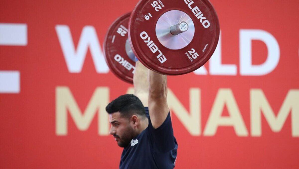 عکس علیرضا معینی وزنه بردار