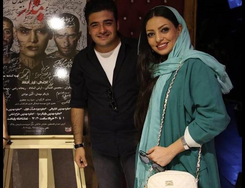 عکس همسر جوان و خوش پوش سهند جاهدی