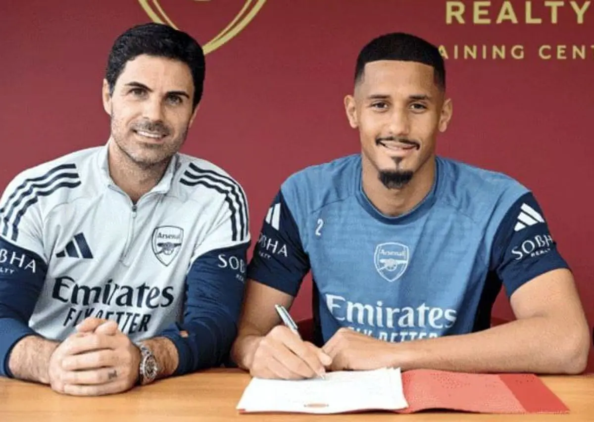 قرارداد ویلیام سالیبا با آرسنال