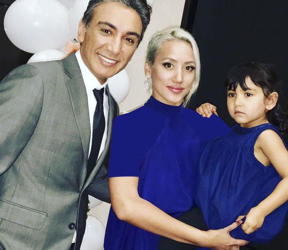 عکس ژینا کلانتری و پسرش